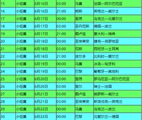 2017年欧洲杯决赛时间表
