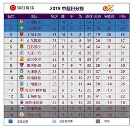 鲁能泰山*积分榜