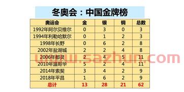冬奥会中国*榜